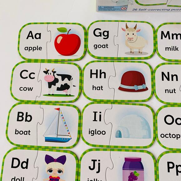 Learning Resources | ABC Puzzle Cards EUC - Picture 5 of 9